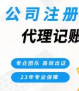 管理咨询|代办公司注册财务代理记账报税营业执照注销公司变更等